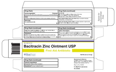 0.5oz Carton (Bacitracin Zinc Ointment Usp Carton 0.5oz(14.2g) Rev 02 22)